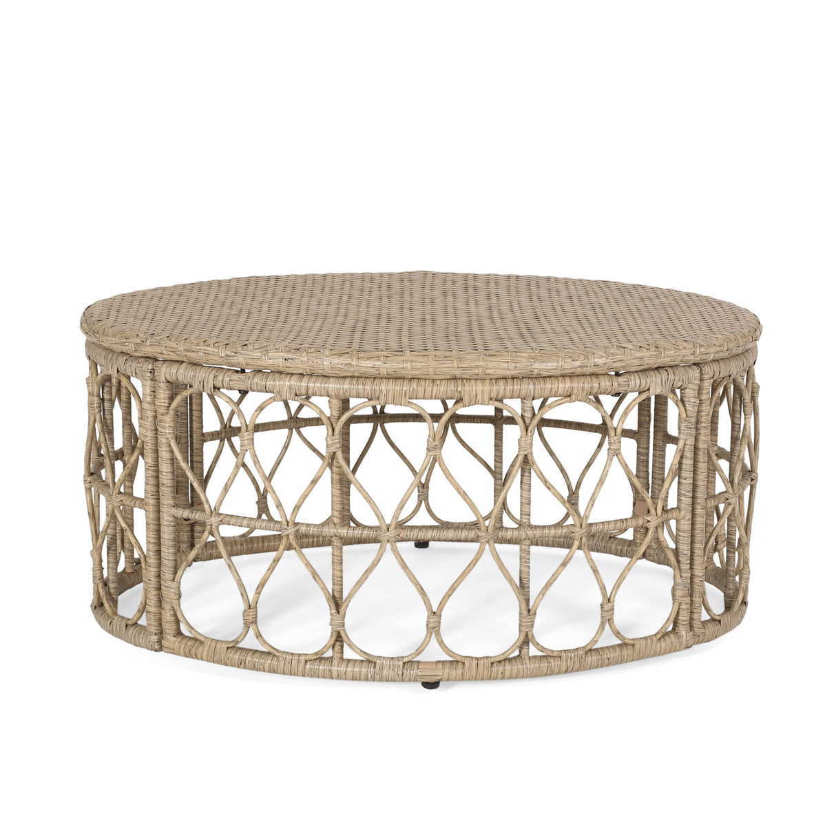 Christopher Knight Home Bruce Outdoor Coffee Table - Wicker - Light Brown Christopher Knight Home