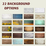 ZXHYWYM Custom Family Sign Wall Art 10"x5" Personalized Quote Sign Canvas Prints Text on Wooden Background Home Decor Framed (10"x5") ZXHYWYM