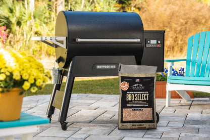 Traeger Grills BBQ Select 100% All-Natural Wood Pellets for Smokers and Pellet Grills, BBQ, Bake, Roast, and Grill, 30 lb. Bag