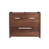 CONSDAN Bread Box, Solid Wood Oak Bread Box for Kitchen Countertop, Double Layer Bread Container for Bread Storage, Large Capacity Breadbox with CONSDAN