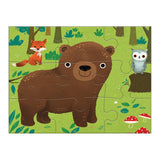 Mudpuppy Animals of The World 4-in-A-Box Puzzle Set, 12 Mudpuppy