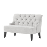 Christopher Knight Home Nicole Fabric Settee, Light Grey Christopher Knight Home