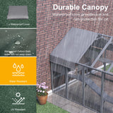 TIMHAKA Large Cat Catio, Catio Outdoor Cat Enclosure for Multiple Cats with 7 Platforms, 2 Resting Box and 2 Bridges, Wooden Feral Cat Shelter with Waterproof and UV Proof Canopy, 71 x 71 x 97 inch TIMHAKA