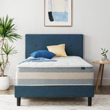 ZINUS 12 Inch Cooling Comfort Support Hybrid Mattress [New Version], Queen, Fiberglass Free, Medium Plush, Cooling Motion Isolation, Certified Safe Foams & Fabric, Mattress in A Box Zinus