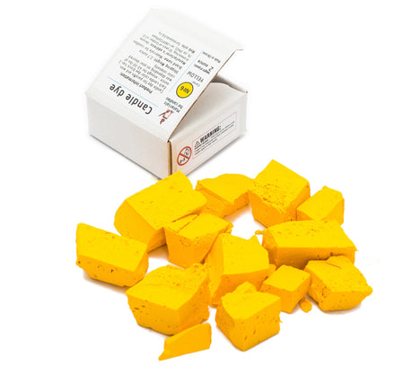 Candle Shop - Yellow Color Dye for 45 lb of Wax - Candle dye Chips for Making Candles - Candle Wax Dye Candle Shop