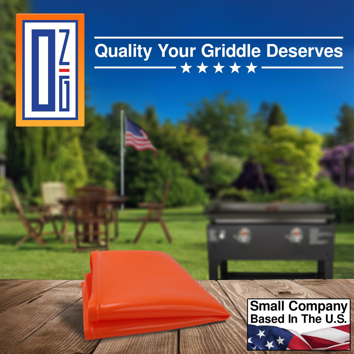 36" Premium Silicone Griddle Mat for Blackstone (36 Inch) - Blackstone Griddle Accessories, Heavy Duty Food-Grade Silicone Grill Cover, Enhanced Protection for Your Griddle All Year Round [2025] OZG