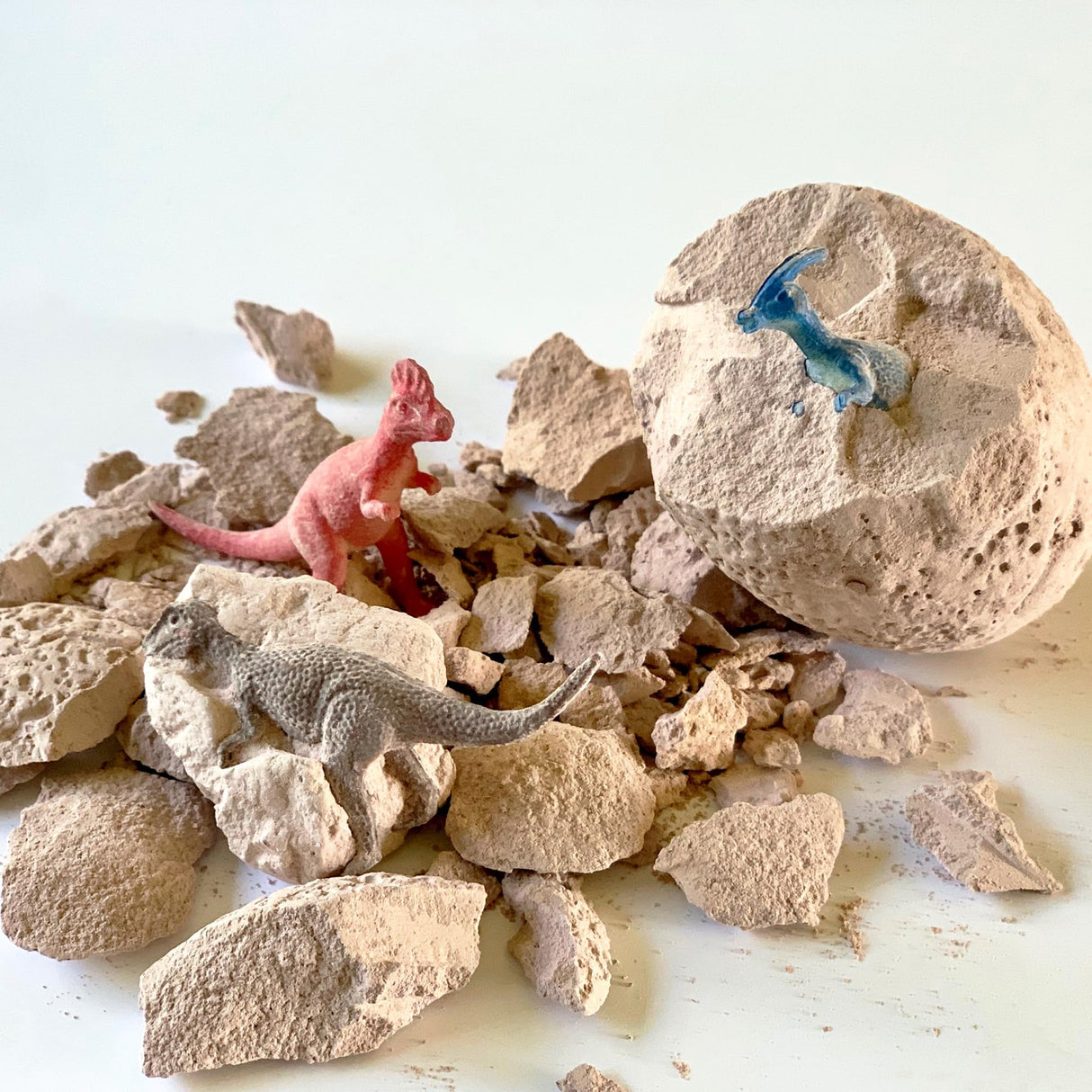 ArtSkills Dinosaur Eggs Excavation Dig Kit, Mystery Box of 4 Dino Eggs - Collect All 12 Toy Dinosaurs ArtSkills