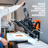 NGOODIEZ Sublimation Paper for Cotton Polyester T Shirt Fabric, Mugs, Wood, Canvas, & More, Paper for Printer Compatible w/Any Inkjet Printer w/Sublimation Ink, 100 A4 Sublimation Paper 8.5 x 11 NGOODIEZ