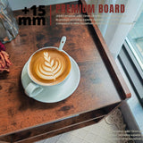 Record Player Stand with Vinyl Storage Holds Up to 300lb, Large Record Player Table Cabinet for Album Storage with Holder Vinyl Display Shelf, Mid Century Wood Turntable Stand for Bedroom Living Room LKKRO