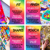 1000 Pieces Jigsaw Puzzle for Adults – Matte Finish, Soft Touch, Sturdy and Unique Pieces, Tight Fit, Vivid Colors, Missing Pieces Service – Magical Owl in Floral Fantasy Illustration by ENJOY Puzzle ENJOY Puzzle