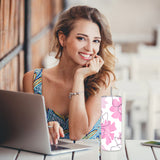 D·S 25 Pack Sublimation Tumblers Bulk 20 oz Skinny Straight Flat Bottom Blank Tumbler Cups with Individual Gift Boxed for Heat Transfer DIY Craft D·S