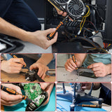 SHARDEN 58 in 1 Small Precision Screwdriver Set Magnetic Mini Screwdriver Set with Case Professional Electronic Tools Kit for iPhone, MacBook, Computer, Laptop, PC, RC, PS4, Xbox, Eyeglasses, Watch Sharden