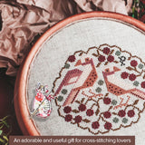 6pcs Needle Minder for Cross Stitch,Sewing Magnetic Needle Keeper,Cute Cat Cartoon Minders,Needle Holder for Embroidery,Needlework Storage Accessory, Gift for Cross Stitch Lover（48-Needle） Generic