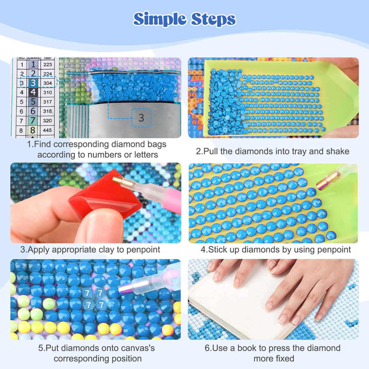 EOBROMD Diamond Art Painting Kits for Adults Birds Flower, 5D Full Drill Diamond Dots, DIY Diamond Art Painting Kits for Adults Beginners, Diamond Gem Art and Crafts for Home Wall Decor 12x16inch EOBROMD