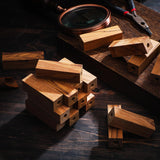 DoubleFill 20 Pcs Pre Drilled 7mm Olive Wood Pen Blanks for Woodturning Pen Turning Kit for Pen Making Supplies DIY Crafts, 2 1/2" x 3/4" x 3/4" DoubleFill