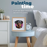 LuwoArte 16 Pack Diamond Painting Kits for Adults – Dog Breeds-Themed Diamond Art Kits – Full Drill DIY Paint Gem Art for Adults – Brilliant 5D Diamond Painting Kit–Relaxing Craft for Home Wall Décor LuwoArte
