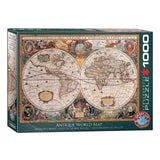 EuroGraphics Antique World Map Puzzle (1000-Piece) EuroGraphics