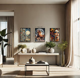 JigWall - 500 Pieces Magnetic Jigsaw Puzzles with a Magnetic Puzzle Board Included - Hard Puzzles for Adults - Art Wall Decor - Unique Gift & Difficult Puzzle - Premium Quality - Jeramondo Djeriandi JigWall