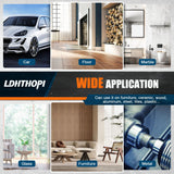 LDHTHOPI Dual Action Polisher, 980W 5/6 Inch Random Orbital Buffer Polisher for Car Detailing, 2800-5800RMP, 6 Variable Speed Buffer Polisher with 8 Detachable Pads LDHTHOPI