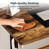 FitStand Adjustable Stand Up Desk Standing Desk, 55x24 Inches Home Office Desk with Memory Preset & Charging USB Port & Sedentary Reminder, Computer Workstation with Headphone Hook FitStand