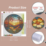 Stalente Diamond Painting Kits for Adults, 5D DIY Diamond Art Kits for Beginners Round Full Drill Diamond Painting for Home Wall Decoration Gift 12×12inch, Stained Glass Sunflower Stalente