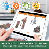 Wrebbit3D Harry Potter 3D Puzzle Model of Borgin and Burkes | Diagon Alley Collection |270 Jigsaw Puzzle Pieces | Build and Journey Through The Wizarding World Wrebbit