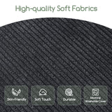 HIGOGOGO Giant Bean Bag Chair Bed for Adults,Convertible Beanbag Folds from Lazy Chair to Floor Mattress Bed,Large Floor Sofa Couch for Adult,Couples,Family,High-Density Foam Filling, Machine Washable HIGOGOGO