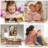 EOBROMD Paint by Numbers Kits for Adults Bee Flowers, DIY Kits Crafts for Beginner on Canvas, 3 Paint Brushes and Acrylic Paint for Home Decor 16x20inch(Without Frame) EOBROMD