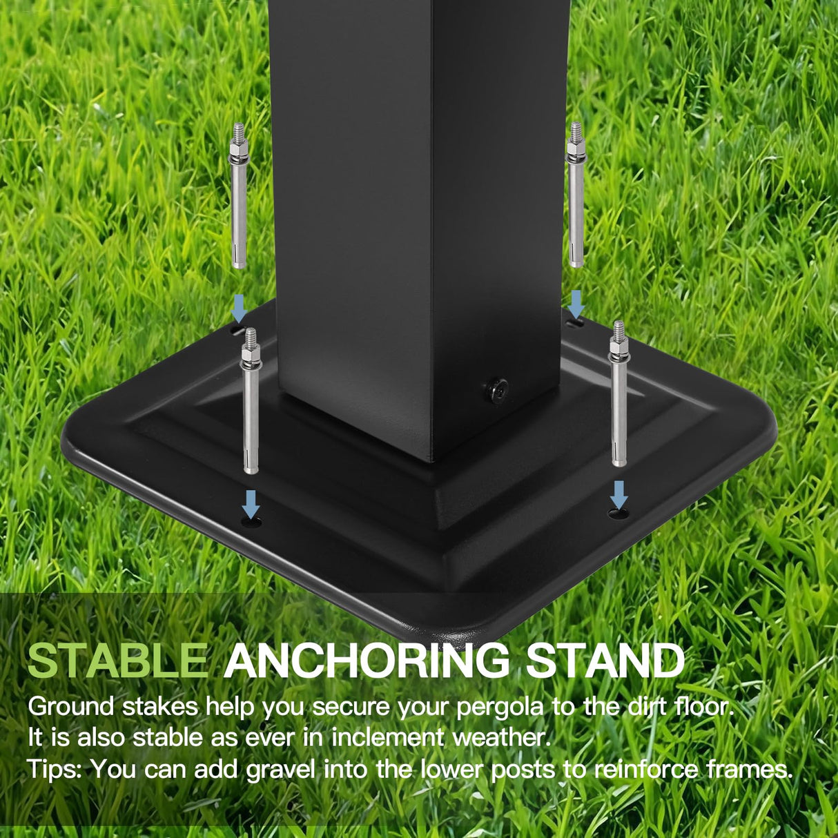 Aoxun 12x14 Outdoor Pergola, Patio Aluminum Pergola with Upgraded Retractable Canopy, Heavy Duty Metal Pergolas and Gazebos with Adjustable Sun Shade Cover for Modern Backyard, Deck, Garden Aoxun