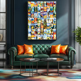 National Parks Puzzles for Adults 1000 Pieces Nature Travel Poster Map Beautiful Landscape Puzzle for Adults Jigsaw Puzzles 1000 Pieces Mountain Scene challenging Family Puzzle (27.5"x19.6") Blueforest