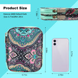 LOOEN Crochet Hook Case with Zipper and Web Pockets for Crochet Needles/Knitting Accessories - Lightweight Organizer Bag for Crochet Hook Kit Tools LOOEN