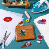 Colingmill 20 Pcs Double Sided Iron on Adhesive Sheets with Backing, Easy Iron on Patch, 100 Pcs Tear Away Machine Embroidery Stabilizer Backing for DIY Craft, Machine Embroidery and Hand Sewing Colingmill