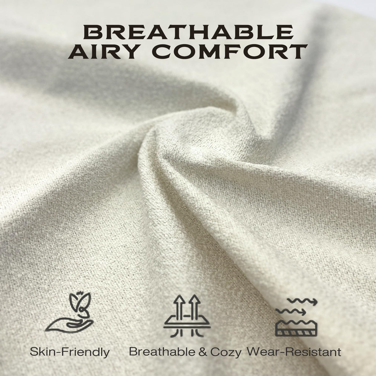 Fajiani Oversized Modular Sectional Sofa,Cloud Couch Deep Seat Sofa Cushion Covers Removable, Oversized Sectional Couches for Living Room (3 Seater+1 Ottoman-Cream White) Fajiani