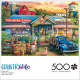 Buffalo Games - Eduard - Farm Sale - 500 Piece Jigsaw Puzzle for Adults -Challenging Puzzle Perfect for Game Nights - Finished Size is 21.25 x 15.00 Buffalo Games