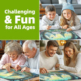 Science Fiction Landscape Jigsaw Puzzles for Adults Fantasy 1000 Piece Puzzle for Adults with Letters on Back Challenging Family Puzzle Games Gift Finished Puzzle Size is （26.75 x 19.75） MINIWAN