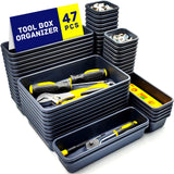 Vexercisehoop Tool Box Organizer, Tool Drawer Organizer Tray Divider, Toolbox Organization, Garage Tool Organizers and Storage, Tool Box Accessories Vexercisehoop