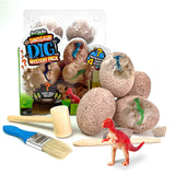 ArtSkills Dinosaur Eggs Excavation Dig Kit, Mystery Box of 4 Dino Eggs - Collect All 12 Toy Dinosaurs ArtSkills