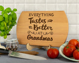 Robest's Gift Personalized Gifts For Grandma Kitchen For Mother Day - Custom Cutting Boards Wood Engraved, Wood Boards For Food, Personalized Charcuterie Board, Handmade Cutting Boards, Custom Kitchen Generic