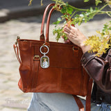 Framendino, 6 Pack Sublimation Blanks Metal Keychains Rhinestone Heat Transfer Square Rectangle Press Key Rings for Personalized DIY Crafts Photo Framendino