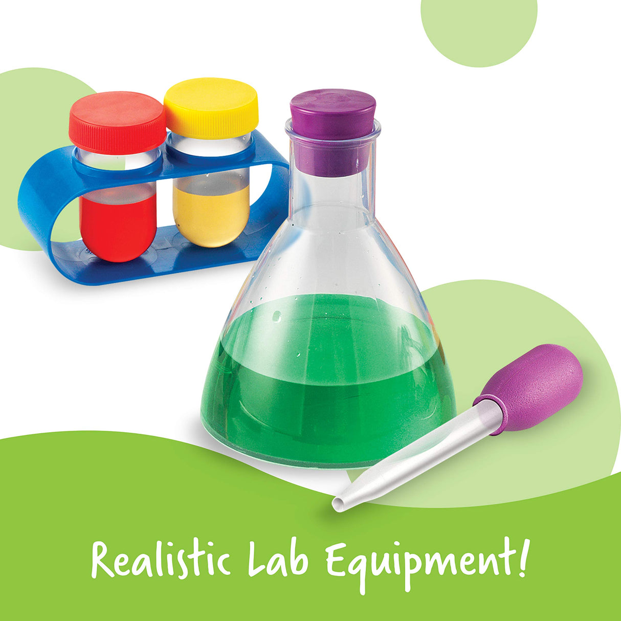 Learning Resources Primary Science Lab Activity Set - Experiments for Kids, Chemistry Toy, Pretend Play, STEM Projects, Classroom Must Haves, Teacher Supplies, Montessori Gifts for Boys and Girls Learning Resources