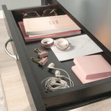 Sauder Beginnings Writing Table, Cinnamon Cherry finish Sauder