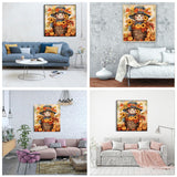 JFYHAB Pumpkin 5D Diamond Painting Kits for Beginner,Fall Pumpkin Diamond Art kit for Adults,DIY Autumn Diamond Dots with Diamond Gem Art and Crafts for Adults Home Wall Decor 11.8x11.8inch JFYHAB