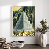 6Packs Abstract Landscape Diamond Art Kits for Adults,Ring Art Diamond Painting Kits,DIY 5D Fairy Dust Diamond Art Painting Kits,Magic Castle Diamond Dots for Adults for Home Wall Decor 12x16inch Yijingtop