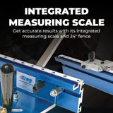 Kreg KMS7102 Table Saw Precision Miter Gauge System - Factory Calibrated - With Miter Gauge Fence & Bar - Miter Gauge for Table Saw KREG