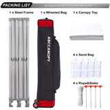 ABCCANOPY Patio Pop Up Canopy Tent with Curtain 10x20 Event-Series (White) ABCCANOPY