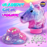 Fluffy Unicorn Slime Kit for Girls, FunKidz Cloud Slime Gift for Ages 6+ Kids Fun Slime Making Kit Awesome Craft Toy Birthday Present Ideas FUN KIDZ