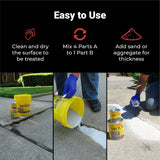 ABOCRETE- Structural Patching & Resurfacing Cement- 5 Gallon Kit- Light Gray Abatron