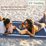 Ogrmar 5x8 FT Reversible Mats, Outdoor Rug for Patio Clearance, Waterproof Carpet, Plastic Straw Rug for Indoor Outdoor, Floor Mat&Rug for RV Porch Camping Backyard Deck Balcony Beach Trailer (Blue) Ogrmar