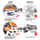 LELEMON Solar System Jigsaw Puzzles in a Metal Box 100 Pieces Space Star Jigsaw Puzzle for Kids Ages 4-8 Children Learning Educational Puzzles Toys LELEMON