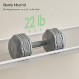 Nunsino Shoe Rack, Long Shoe Organizer,Max Holds 50 Pairs,8 Tier Metal Shoe Storage Shelf,4-Tier Stackable Shoes Organizer for Garage, Entryway,White Nunsino